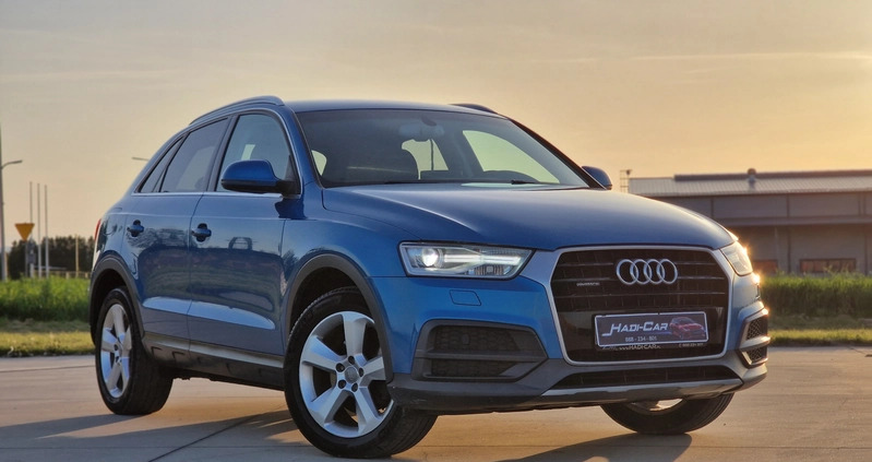 Audi Q3 cena 77900 przebieg: 129000, rok produkcji 2015 z Dolsk małe 704